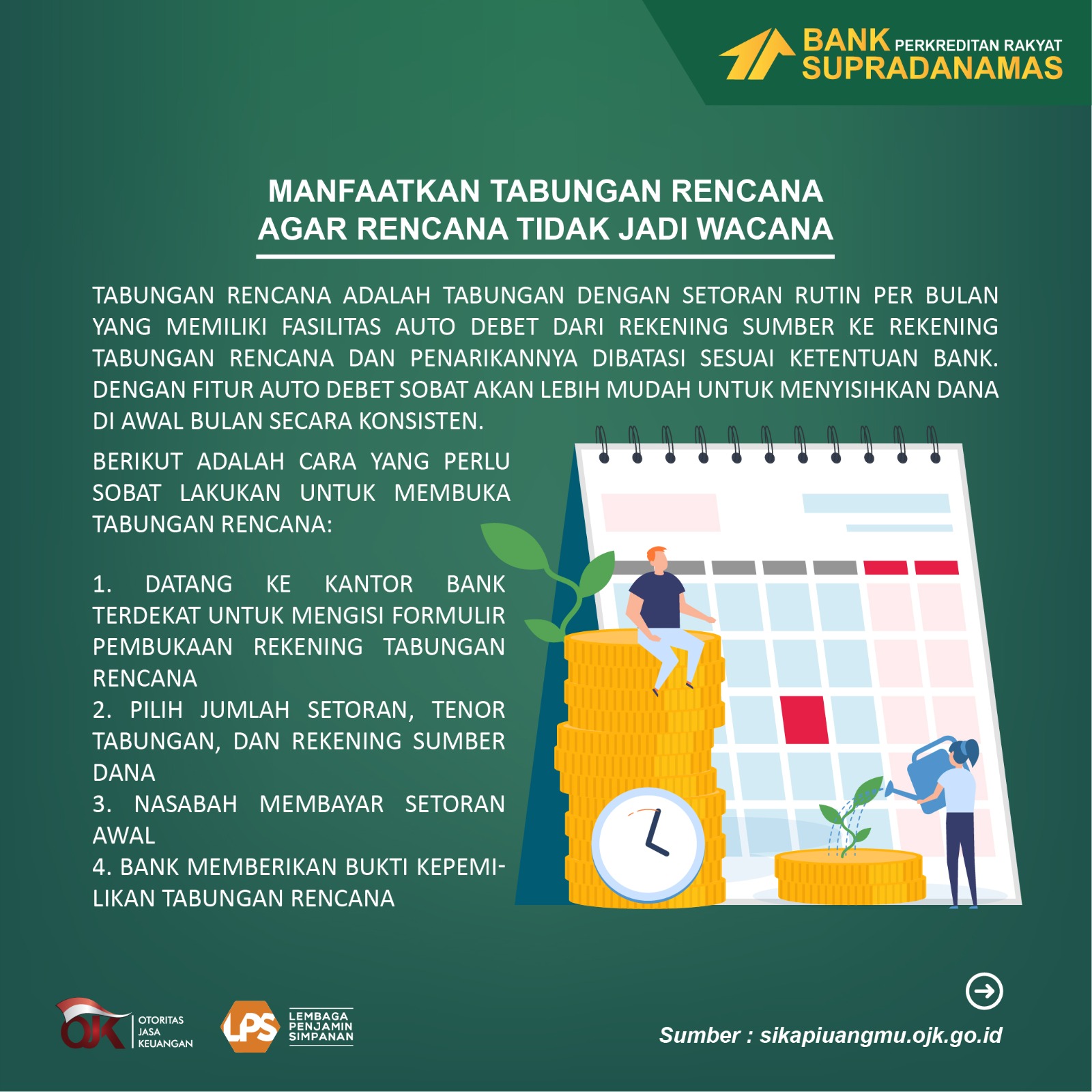 Manfaatkan Tabungan Rencana Agar Tidak Jadi Wacana